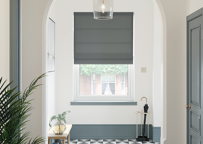 Sydney, Charcoal - Roman Blind - Image 3